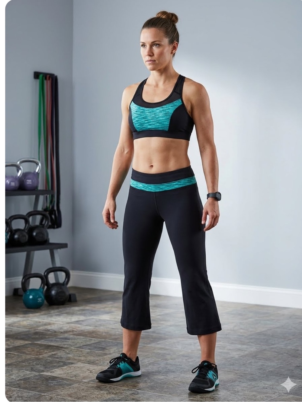 Tek Gear Capri/ Cropped workout leggings
